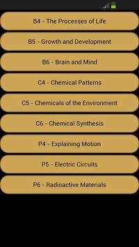 GCSE Additional Science - OCR screenshot 2