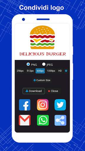 Crea Logo personalizzati Loghi screenshot 7