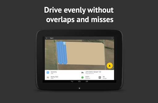 FieldBee tractor GPS navigation screenshot 10