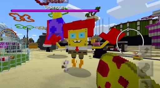 Spongebob Mod for Minecraft PE screenshot 2