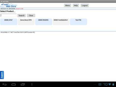 eFresh Web Store screenshot 4