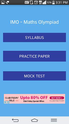 CLASS 3 - IMO [Math Olympiad] screenshot 1