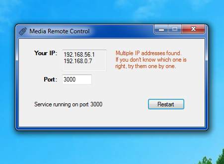 Media Remote for Windows screenshot 2