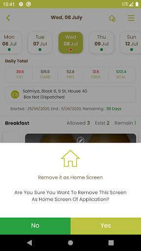 Calorie KW screenshot 4