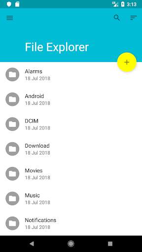 File manager screenshot 2