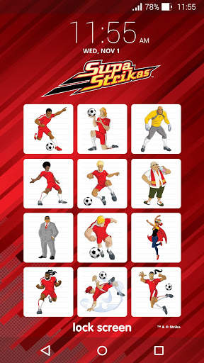 Supa Strikas Lock Screen screenshot 6