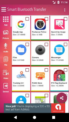Bluetooth Sender & File Transfer screenshot 1