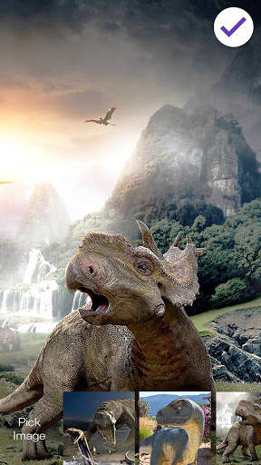 Raptor Dinosaur Screen Lock screenshot 3