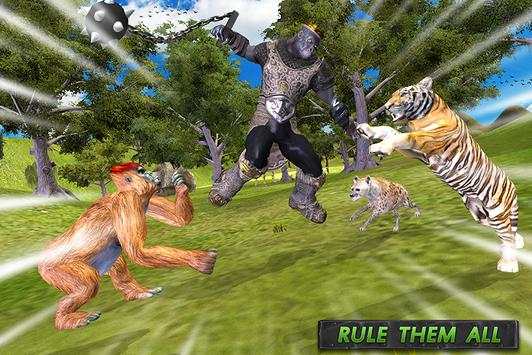 King Apes Family Jungle Simulator screenshot 3
