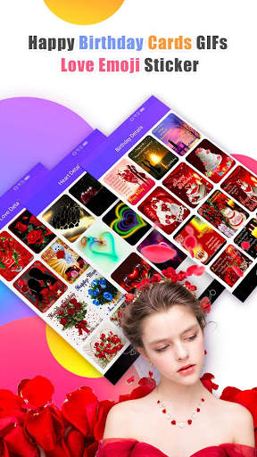 Happy Birthday GIFs & Love Roses Sticker screenshot 4