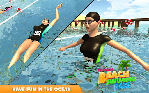 Women Beach Swimming Pool Racing Pro screenshot 9