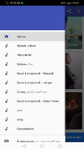اغاني سعد لمجرد بدون نت screenshot 5
