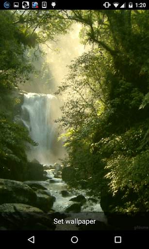 Waterfall Live Wallpaper screenshot 4