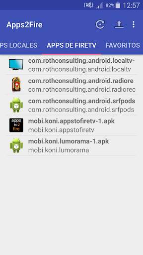 Apps2Fire screenshot 1