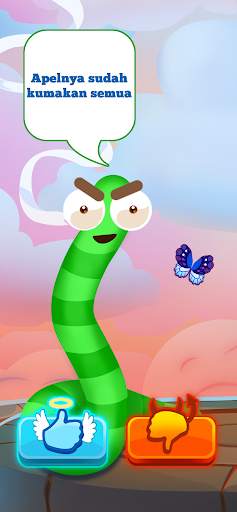 Worm out: Teka-teki pintar screenshot 1