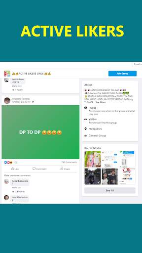 ACTIVE LIKERS ONLY screenshot 4