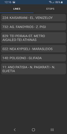 Bus Info Athens screenshot 5