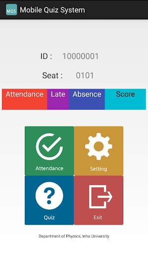 Mobile Quiz System screenshot 1