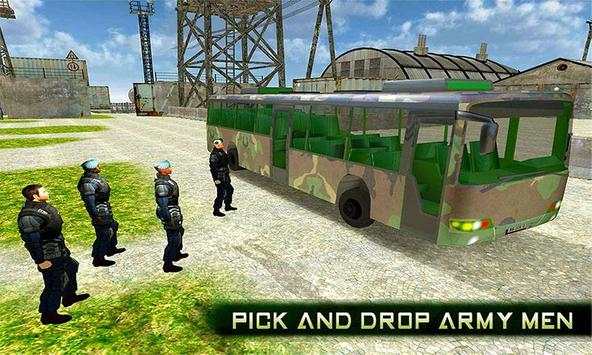 Army Bus Driver 3d Simulator screenshot 2