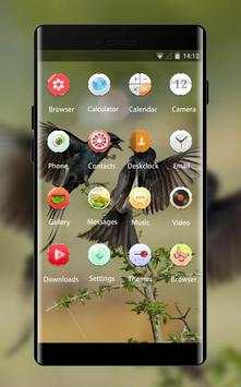 Beautiful birds theme for Lava Z60 wallpaper HD screenshot 2