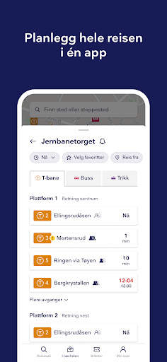 Entur - Reiseplanlegger screenshot 2