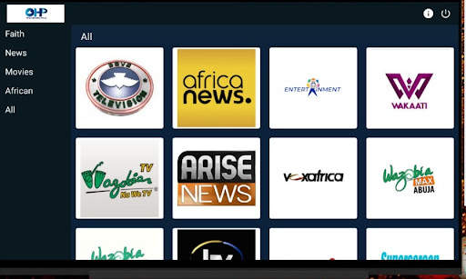 OH PRIME TV   Android TV Edition screenshot 3