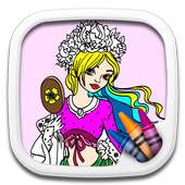 Fashion: Girls Coloring Games logo