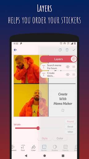 Meme Maker Studio & Design screenshot 3