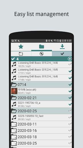 Study Player (Speed/Pitch control, AB repetition) screenshot 5