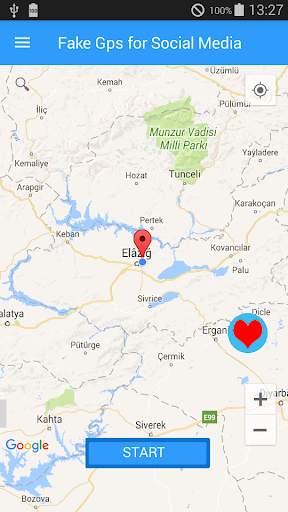 Fake Gps for Social Media screenshot 1