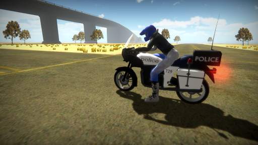 Moto Police Simulator screenshot 1