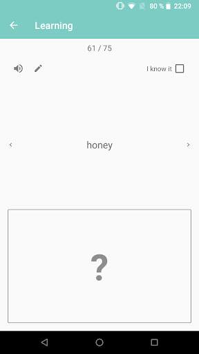 My Flashcards screenshot 4