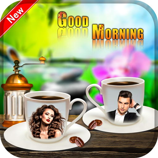 Coffee Cup Dual Photo Frame icon