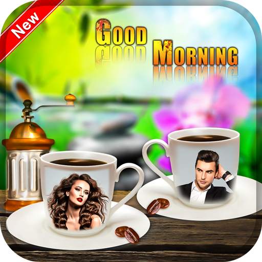 Coffee Cup Dual Photo Frame 1.0