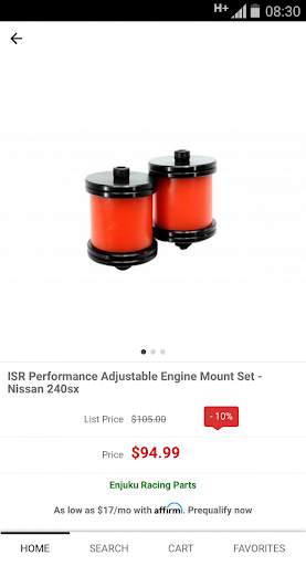 Enjuku Racing Parts, LLC screenshot 3