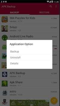 APK BackUp screenshot 2