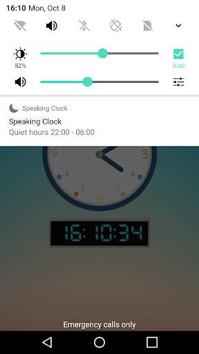 Speaking Clock - tell me the time 5 تصوير الشاشة