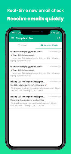 Temp Email Pro - Multiple Mail screenshot 11