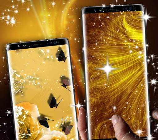 Gold Live Wallpaper screenshot 4