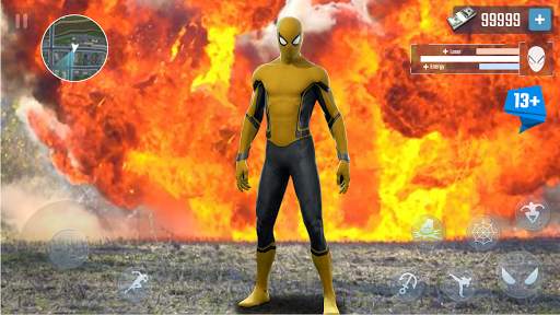 Spider Rope Hero - Gangster New York City скриншот 3
