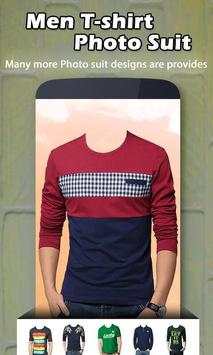 Man T-Shirt Photo Suit 5 تصوير الشاشة