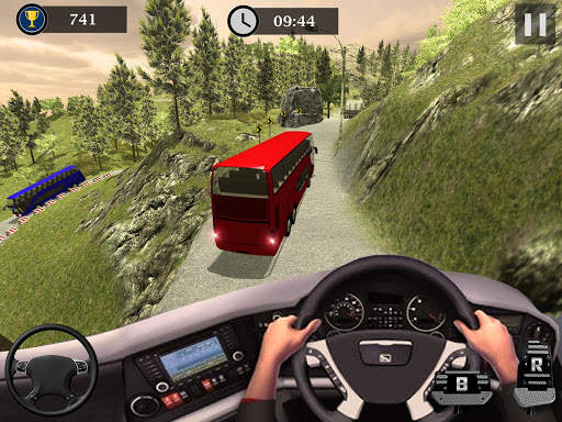 Uphill Off Road Bus Driving Simulator - Bus Games screenshot 14