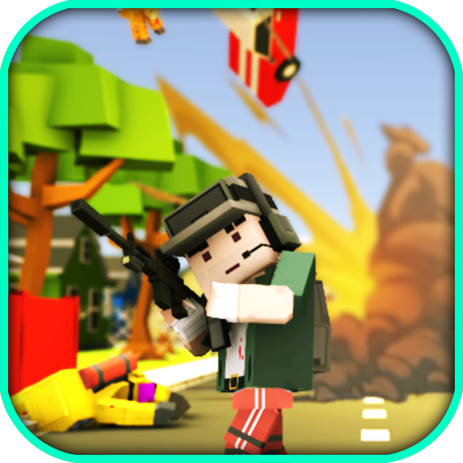 Pixel Block Battle Gun 3D FPS icon