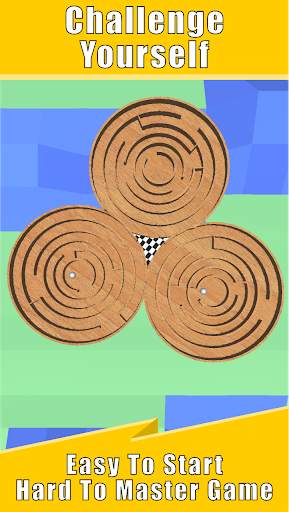 Wooden Labyrinth Maze Puzzle 3D screenshot 2