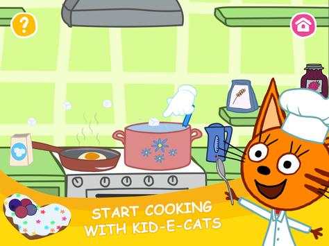 Kid-E-Cats Cooking!Educational Mini Games for Kids स्क्रीनशॉट 9