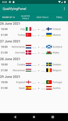 EURO 2020 Simulation скриншот 2