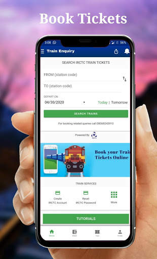 Train for Indian Railways-IRCTC,PNR Status TrainGo screenshot 2