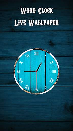 Wood Clock Live Wallpaper - Analog Clock Wallpaper screenshot 5