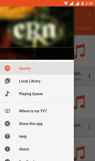 TuneCast DLNA Music Player 6 تصوير الشاشة