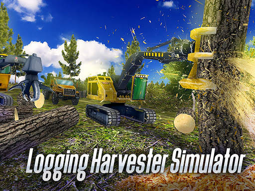 Logging Harvester Truck 1 تصوير الشاشة